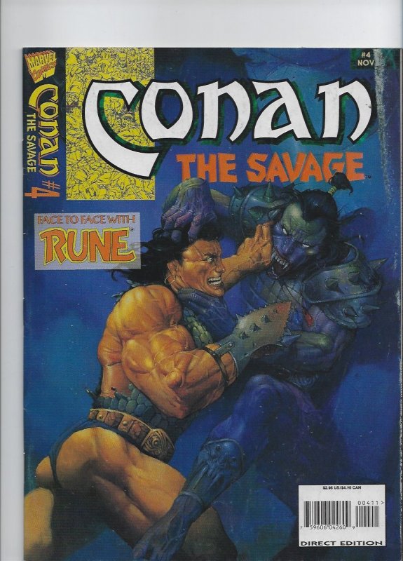 Conan the savage  #4