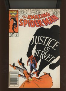 (1986) The Amazing Spider-Man #278: COPPER AGE! KEY ISSUE! NEWSSTAND! (7.0/7.5)