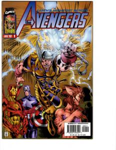 7 The Avengers Marvel Comic Books # 7 8 9 10 11 12 13 Thor Iron Man Wasp BH6
