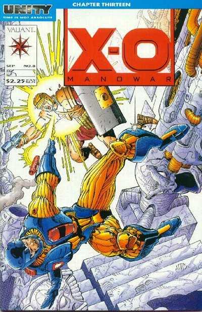 X-O Manowar (1992 series) #8, NM + (Stock photo)