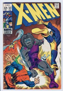 The X-Men #53 (1969) VF-