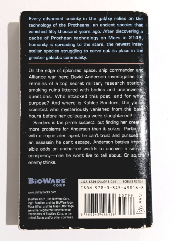 MASS EFFECT: REVELATION (2007) DREW KARPYSHYN | PAPEBACK