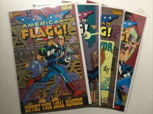 American Flagg 1-31 Nm- Near Mint- 9.2 First Comics 