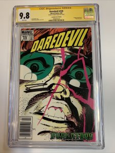 Daredevil (1986) # 228 (CGC SS 9.8) Signed Miller | Canadian Price CPV |Census=1