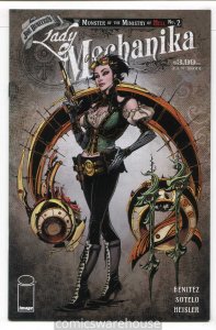 LADY MECHANIKA MONSTER OF MINISTRY (2021 IMAGE) #2 CVR A BENITEZ NM X10154