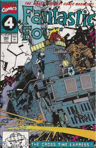 Fantastic Four #354 (1991) - NM 1st Cross-Time Central Express Railroad! MCU!
