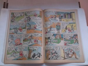 DELL: LOONEY TUNES AND MERRIE MELODIES #80, FEATURING: BUGS/PORGY, 1948, VG+!!!