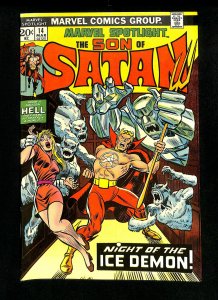 Marvel Spotlight #14 Son of Satan!
