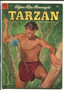 TARZAN #49 -1953-DELL-BURROUGHS-MARSH-LEX BARKER PHOTO COVER-fn