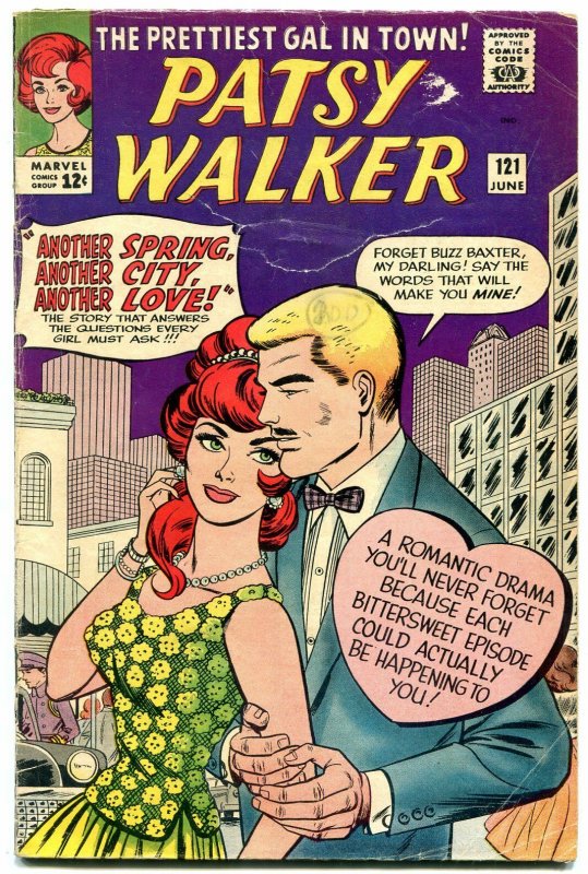 Patsy Walker #121 1965-Marvel silver age- G+