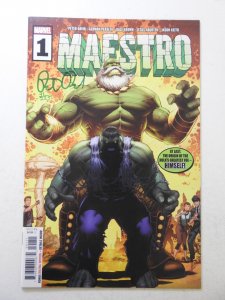 Maestro #1 (2020) VF+ Condition! Signed w/ COA!