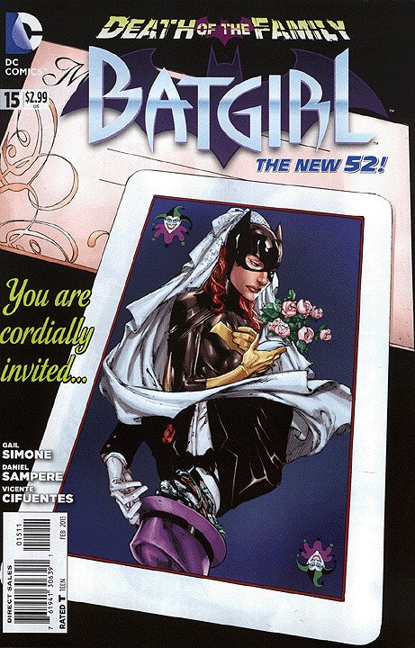 BATGIRL (2011 Series)  (DC NEW52) #15 Very Good Comics Book