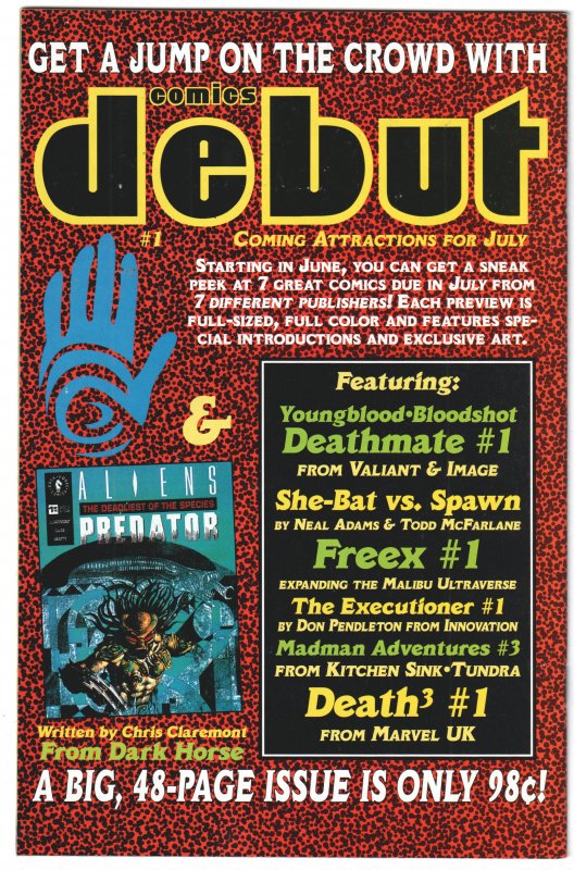 RoboCop 3 #1 (1993) Signed front cover