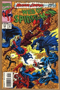 Web of Spider-Man #102 (1993) - Alex Saviuk Cover