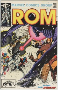 Rom #18 (1979) - 9.4 NM *X-Men Crossover*