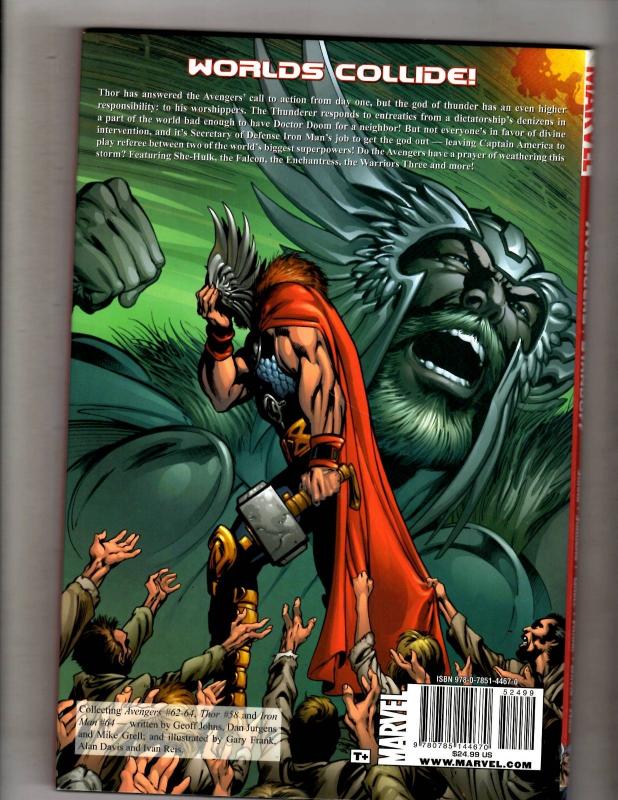 Standoff Avengers Geoff Johns Thor HARDCOVER Marvel Comics Graphic Novel J330