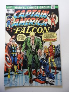Captain America #176 (1974) FN+ Condition MVS Intact