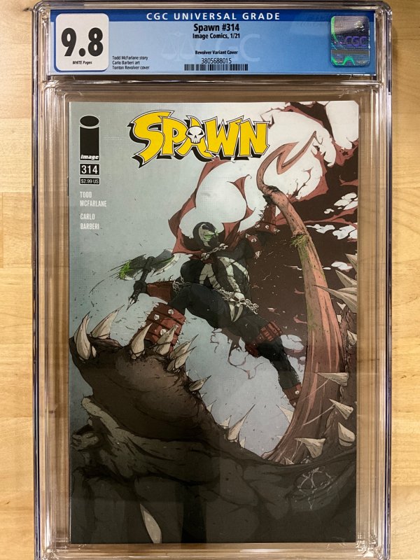 Spawn #314 Cover C (2021) CGC 9.8