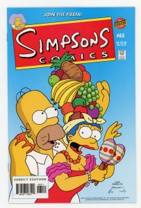 Simpsons Comics #65 Bongo NM-