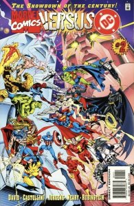 DC Versus Marvel / Marvel Versus DC 1-4 with Preview Edition (1995) 5 book lot