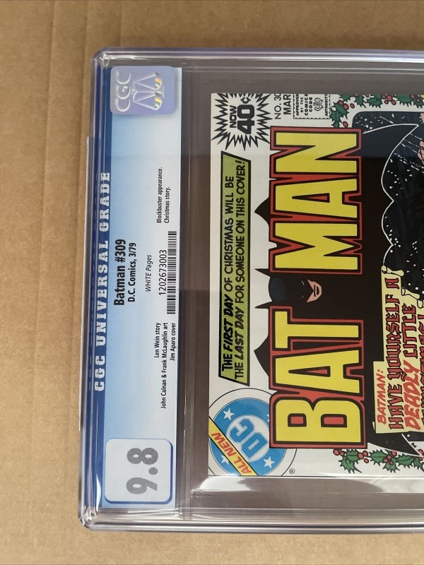 Batman #309 CGC 9.8