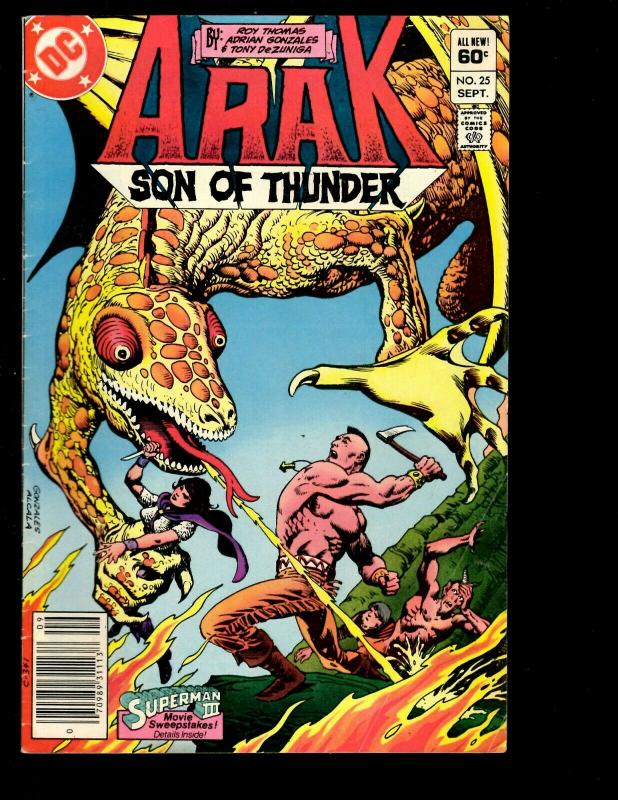 12 Arak Son of Thunder DC Comics # 3 4 5 8 20 21 22 23 25 27 28 Annual # 1 EK4