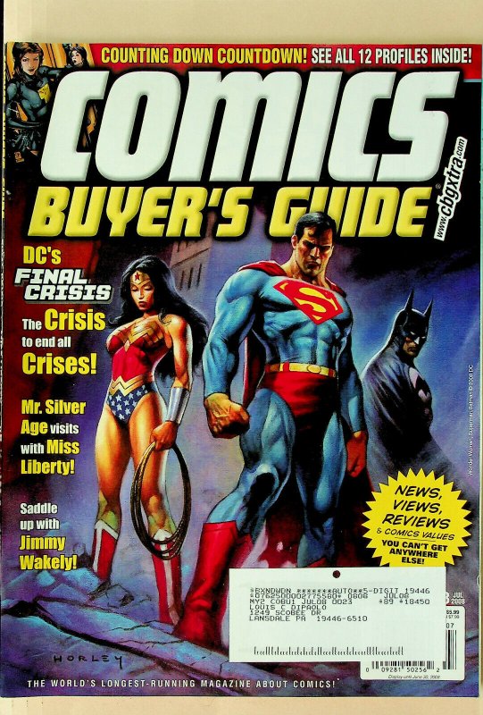 Comic Buyer's Guide #1643 Jul 2008 - Krause Publications 