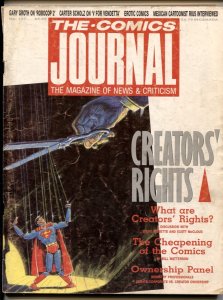 Comics Journal #137 1990-Steve Bissette -Scott McCloud- comic fanzine G/VG