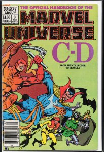 The Official Handbook of the Marvel Universe #3 (1983)