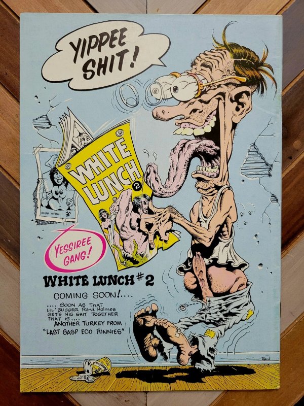 Harold Hedd #2 (1973) 1st Print Last Gasp Rand Holmes Story, Art Underground 5.0