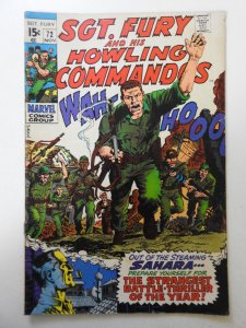 Sgt. Fury #72  (1969) GD/VG Condition!