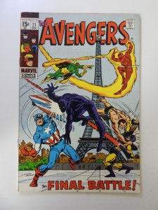 The Avengers #71 (1969) 1st Invaders VG condition moisture damage