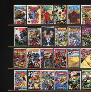Huge Lot 150+ Comics with Fantastic Four, The Phantom, The Omega Men & More!