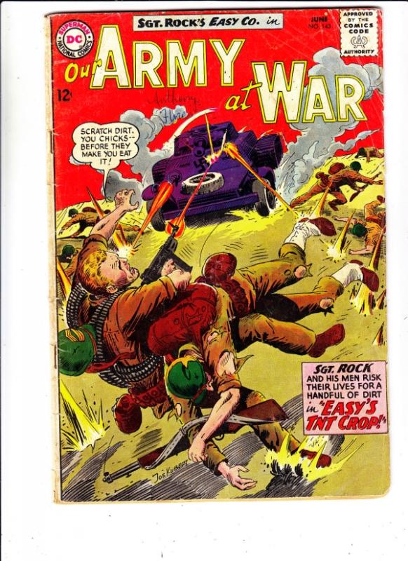 Our Army at War #143 (Jun-64) VG Affordable-Grade Easy Company, Sgt. Rock