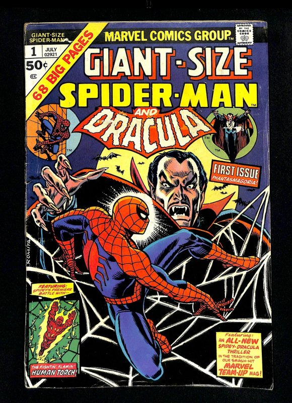 Giant-Size Spider-Man #1 Dracula!