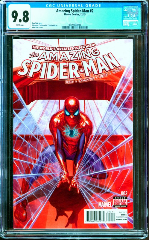 Amazing Spider-Man #2 CGC Graded 9.8