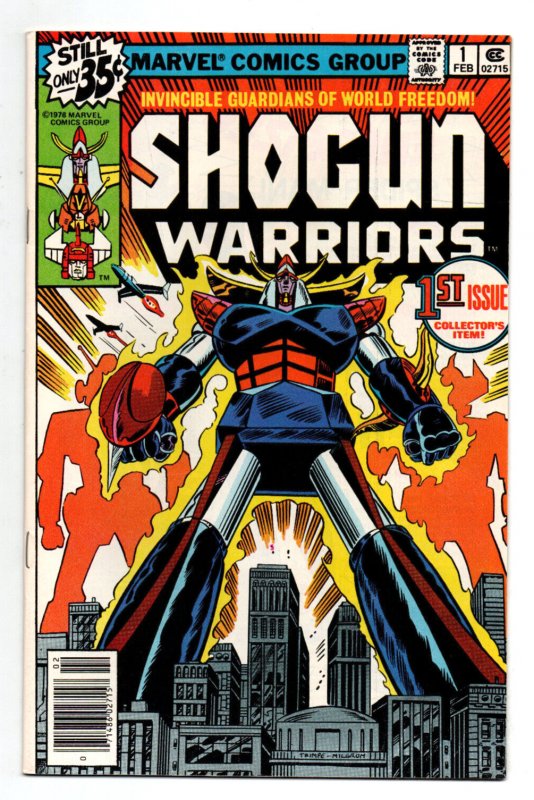 Shogun Warriors #1 newsstand - Marvel - 1979 - (-NM)