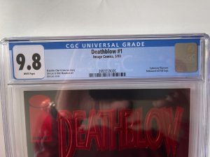 Deathblow #1 CGC 9.8 (1993) - Embossed Red Foil Cover