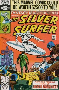 Fantasy Masterpieces (Vol. 2) #10 FN ; Marvel | Silver Surfer Stan Lee