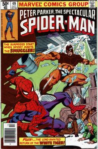 Peter Parker: The Spectacular Spider-Man #49 (1976) Roger Stern Madame WebNM-