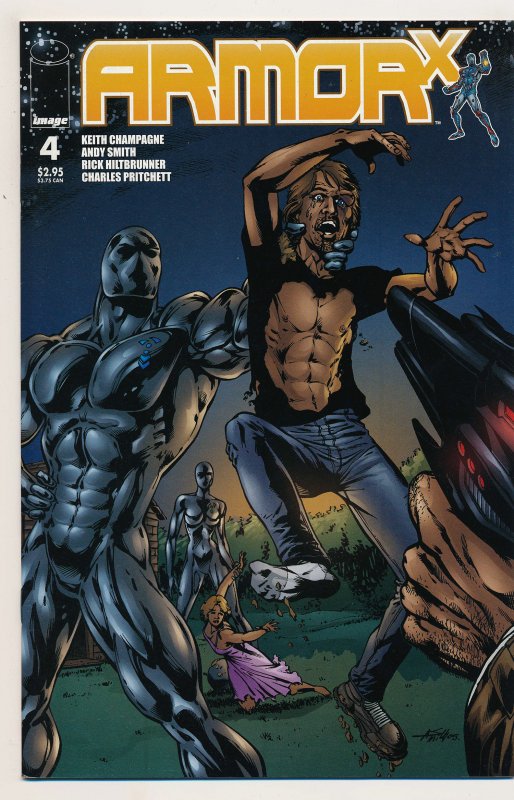 Armor X (2005 Image) #1-4 NM Complete series