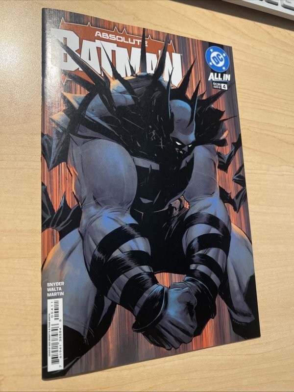 ? Absolute Batman #4 Cover A 1st Print DC Comics 2025 ?