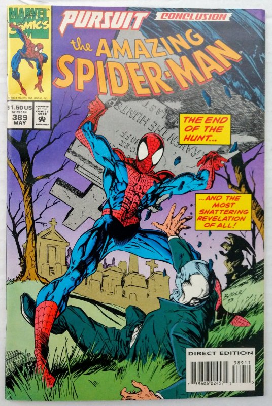 The Amazing Spider-Man #389 (NM-)(1994)