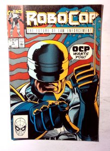 RoboCop #5 (1990) Marvel Comics 1st Print Comic Book