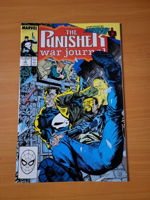 Punisher War Journal #3 Direct Market Edition ~ NEAR MINT NM ~ 1988 Marvel Comic
