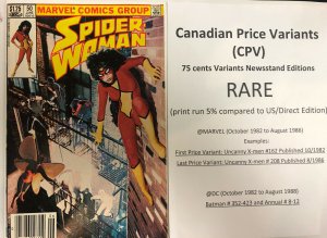 Spider-woman (1983) # 50 (fine) Canadian price Variant (CPV)