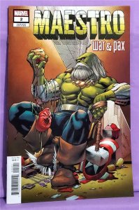 MAESTRO War & Pax #1 - 5 Variant Cover 7 pack Incredible Hulk (Marvel, 2021)!