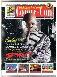 SDCC MAGAZINE for 2008, NM, Samuel Jackson, Frank Miller, San Diego Comic Con