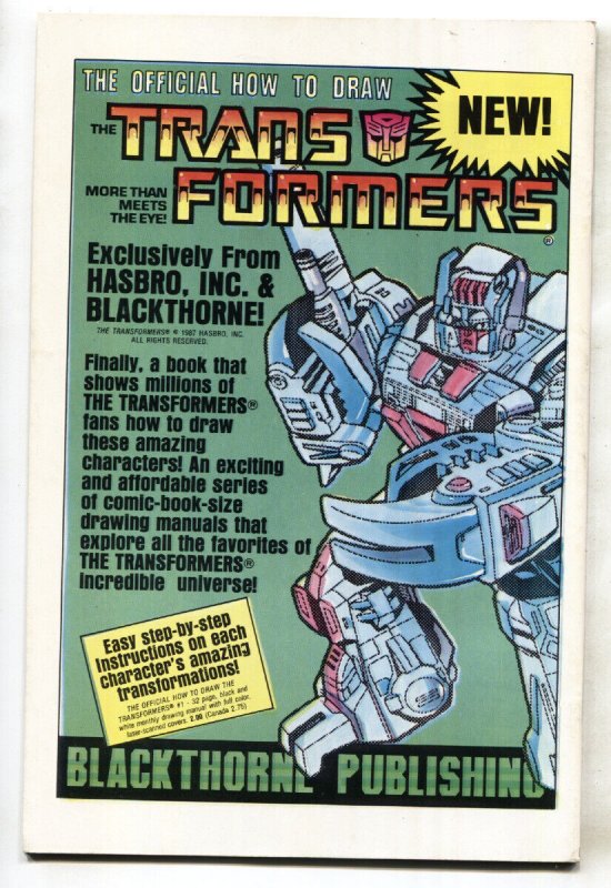 Official How To Draw G.I. Joe #1--1987--comic book--Blackthorne--VF