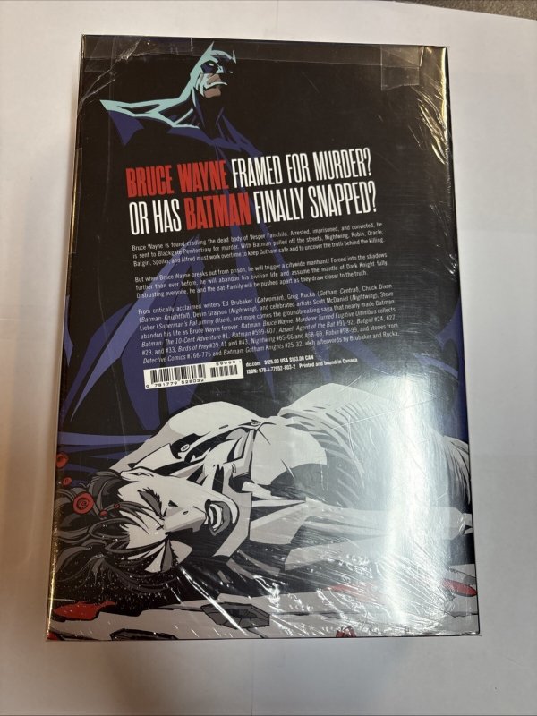 Batman: Bruce Wayne - Murderer Turned Fugitive Omnibus by Puckett (Sealed)